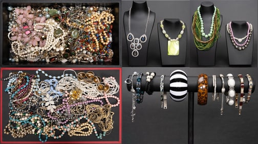 Unsearched Costume Jewelry Lot
