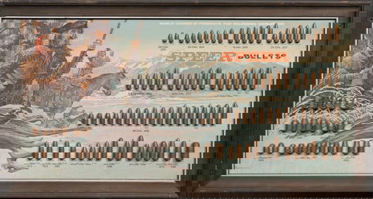 Speer Bullet "Lewis & Clark" Display Board