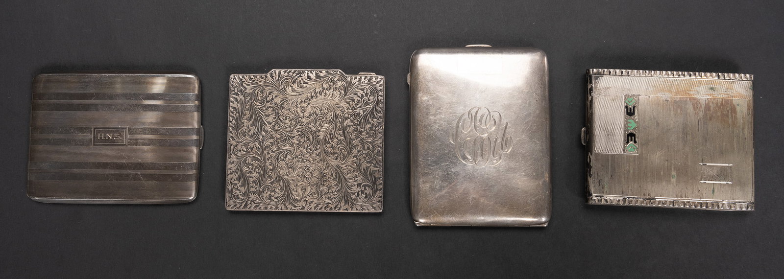 Sterling Silver & 800 Continental Silver Cigarette Case Collection (1 of 17)