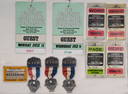1960 64 76 John F Kennedy Democratic Convention Badge Display