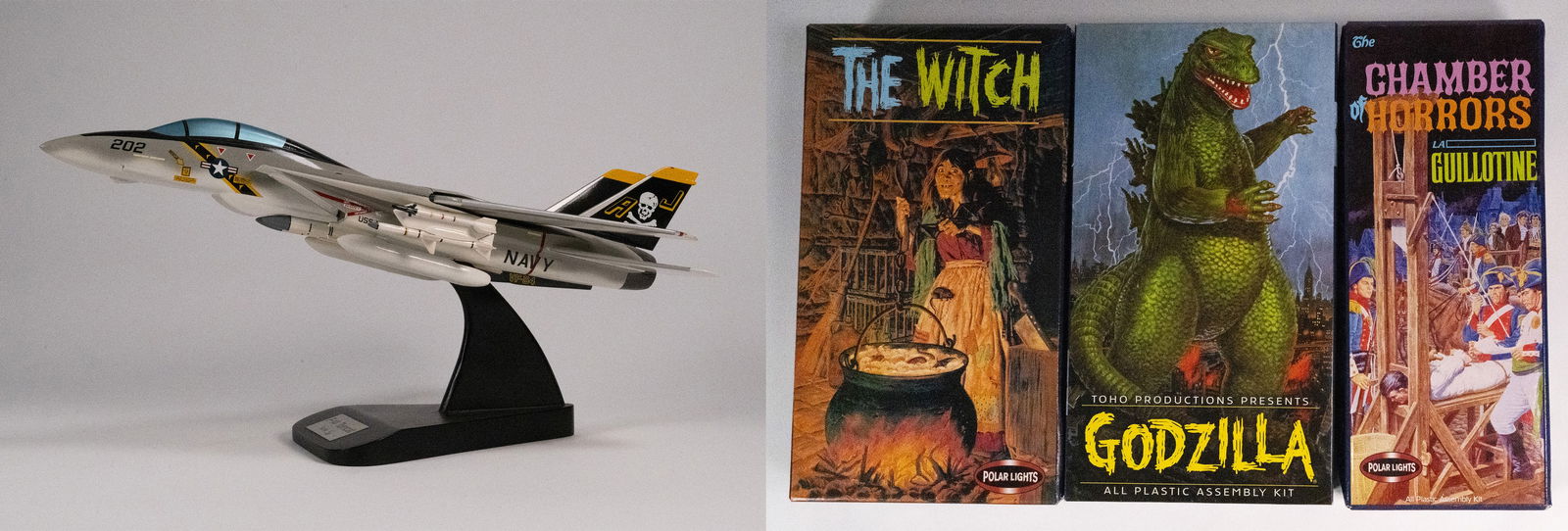 Models Kit Group lot of 4  Military Horror Sci Fi (1 of 3)