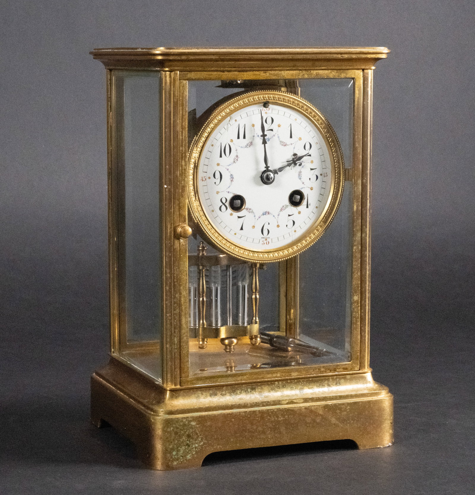 Tiffany & Co French Bronze Mantle Clock (1 of 12)