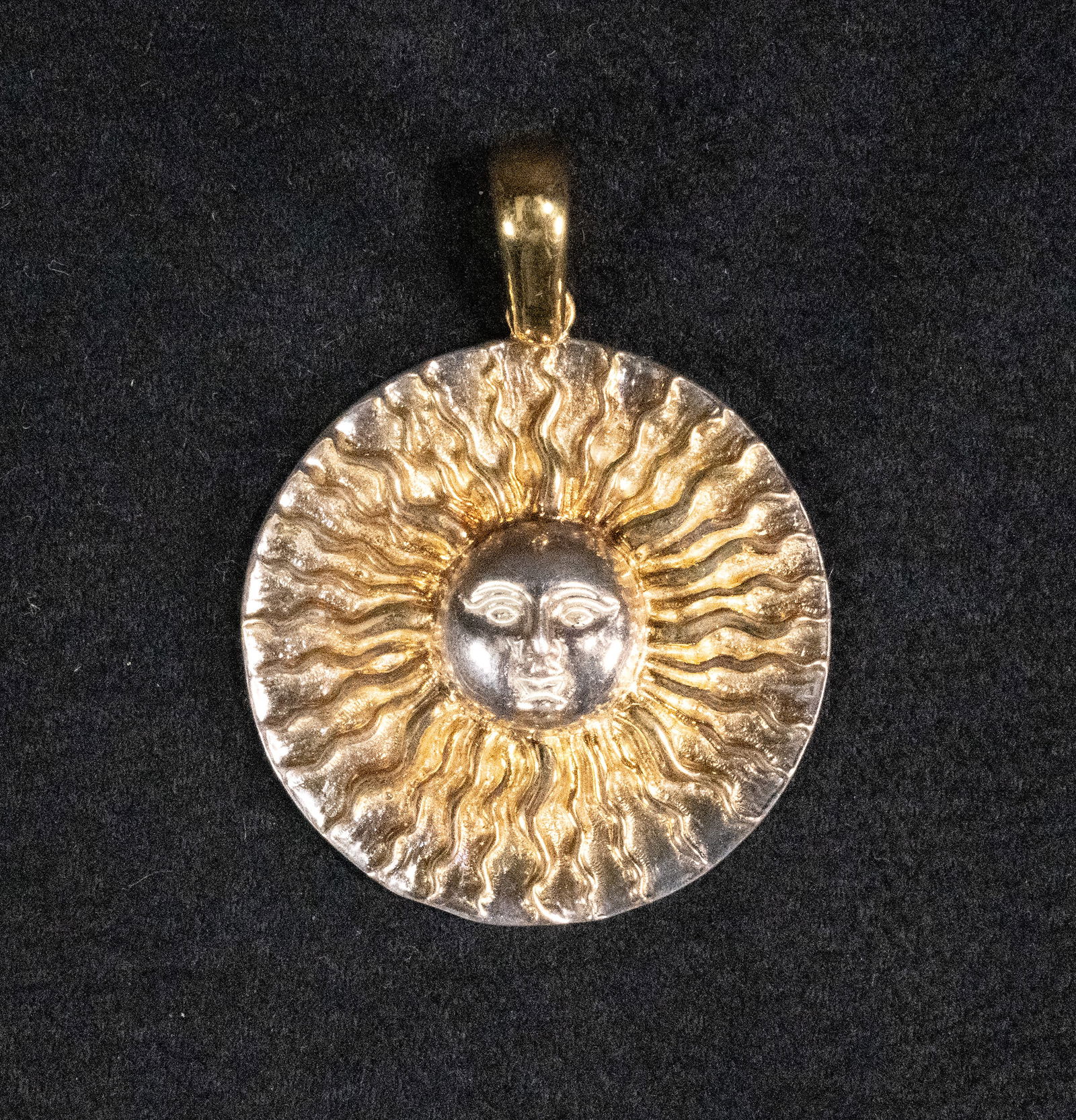 Sergio Bustamante Sun Pendant 927 Sterling Silver (1 of 5)
