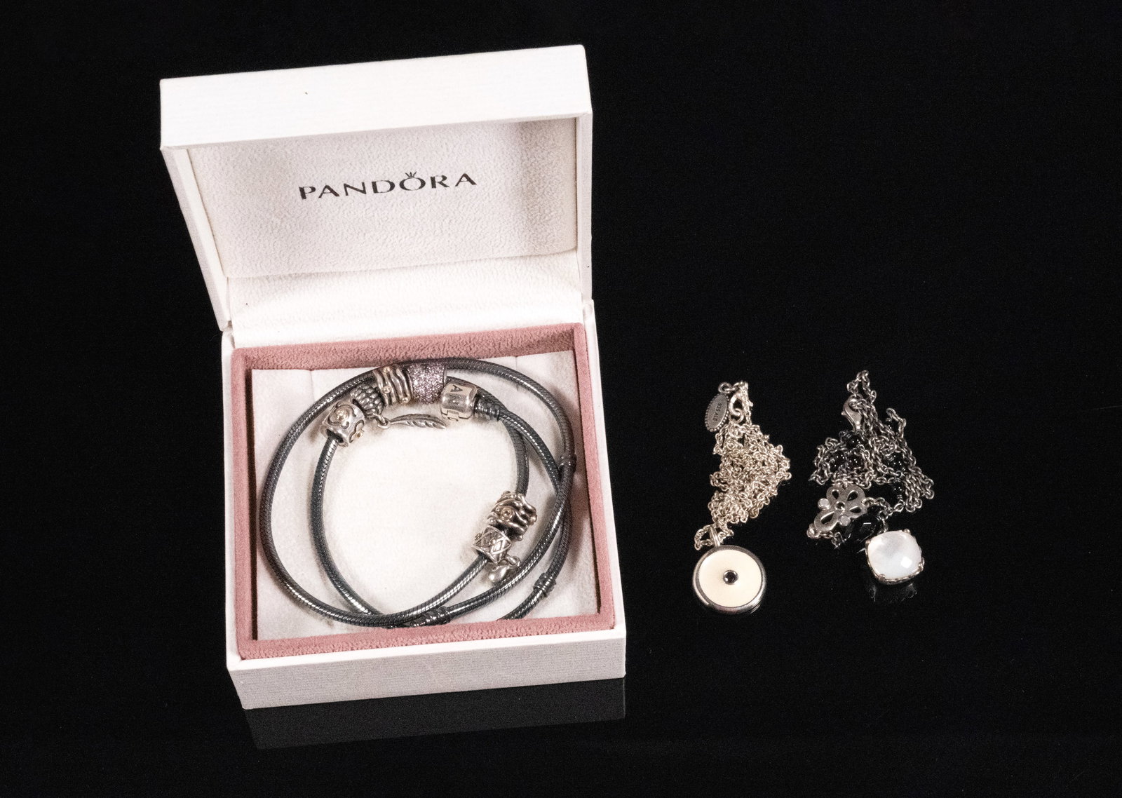 Pandora Sterling Silver Necklace Collection (1 of 10)