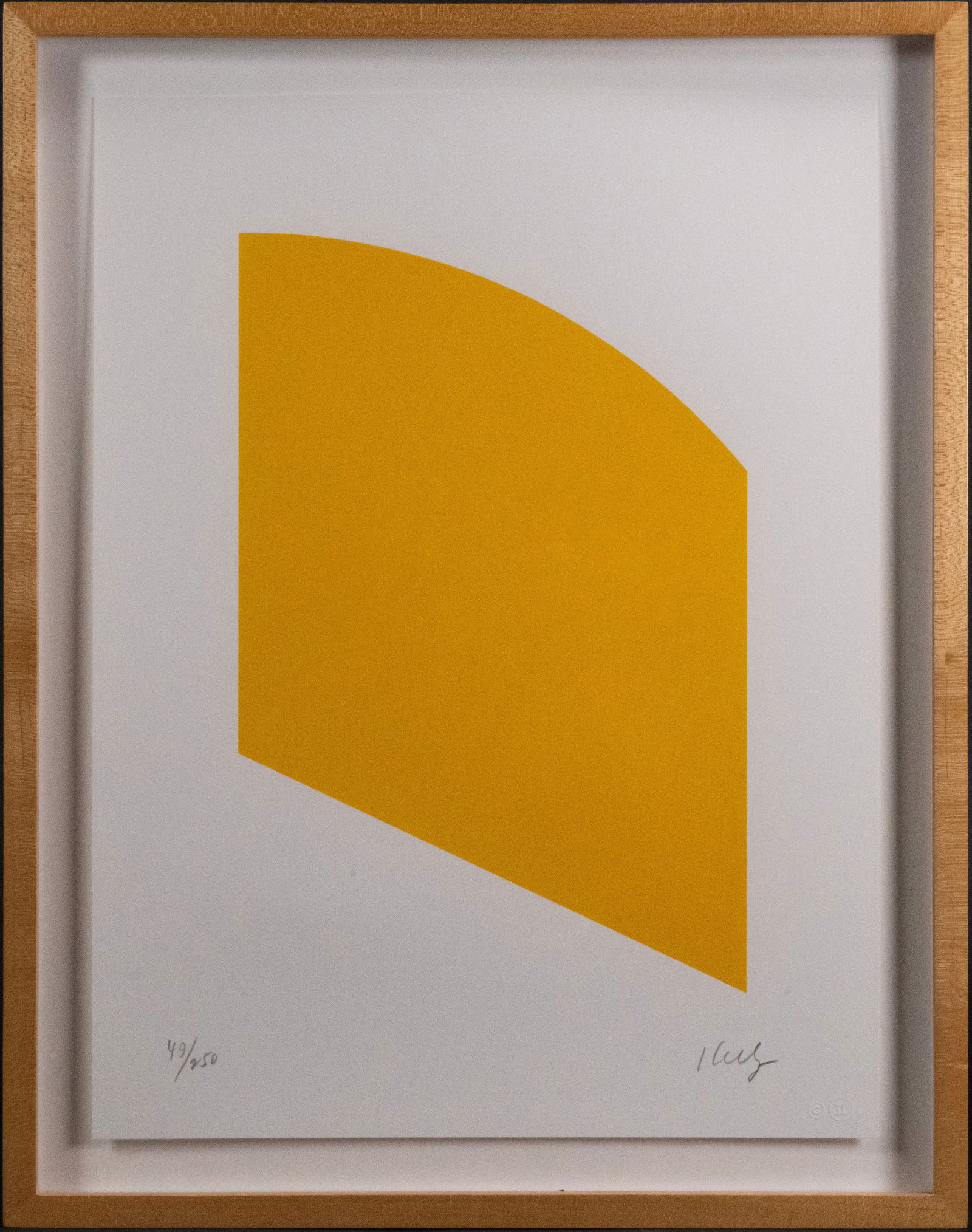 Ellsworth Kelly ( NY 1923-2015) Orange (1 of 5)