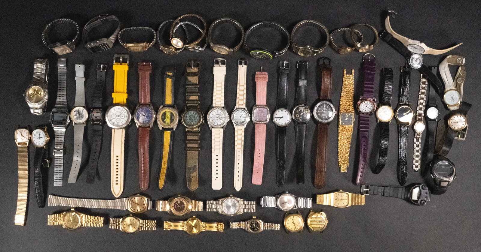Large Vintage Wristwatch Collection Group Lot (1 of 9)