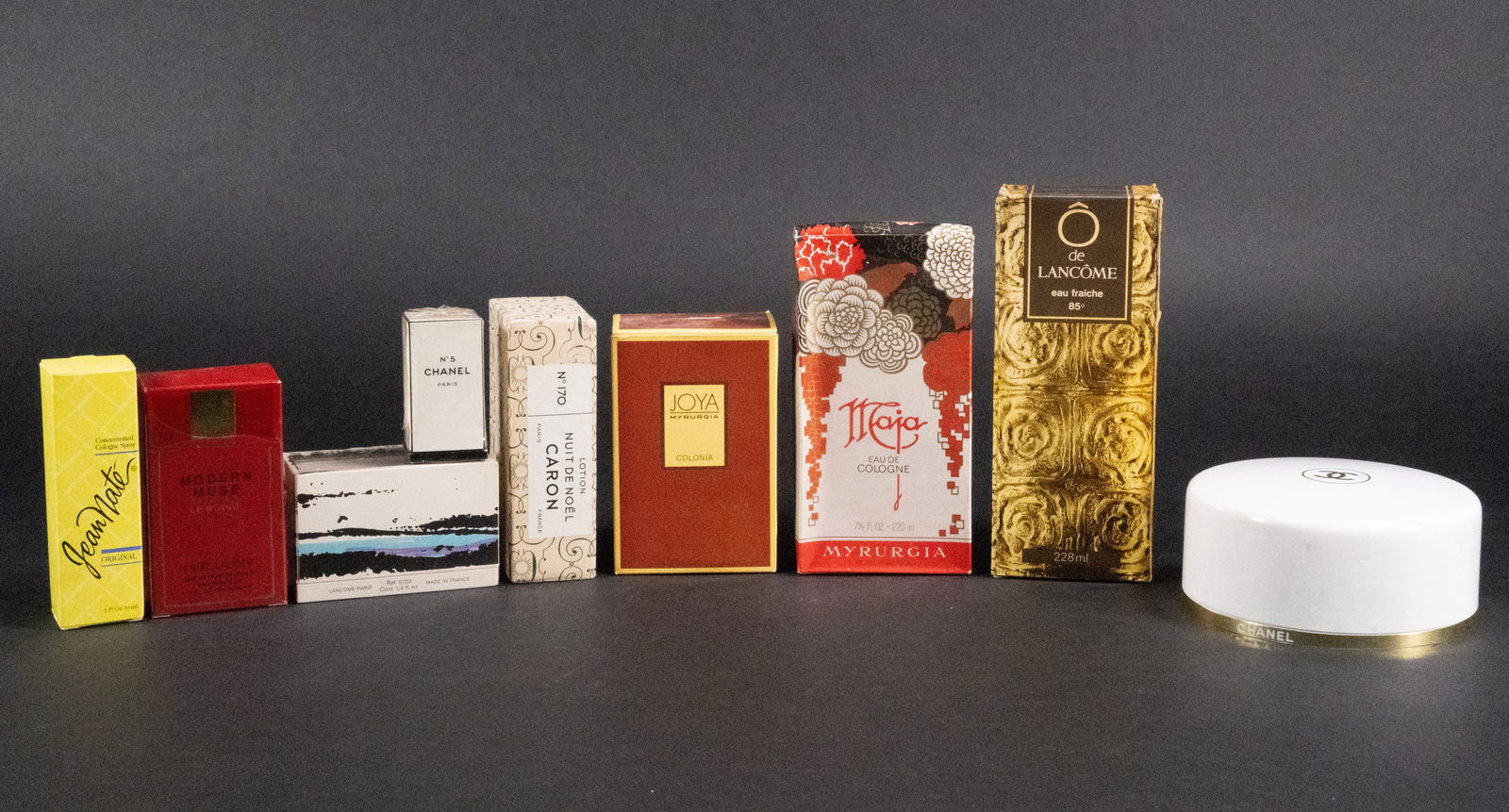 Perfume Bottle Collection Group Lot Chanel Joya Caron etc (1 of 3)