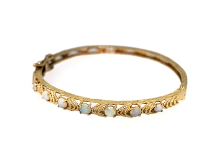 14K Gold & Opal Bracelet