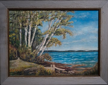 Leopoldo Romanach (Cuban 1862-1951) Oil On Board