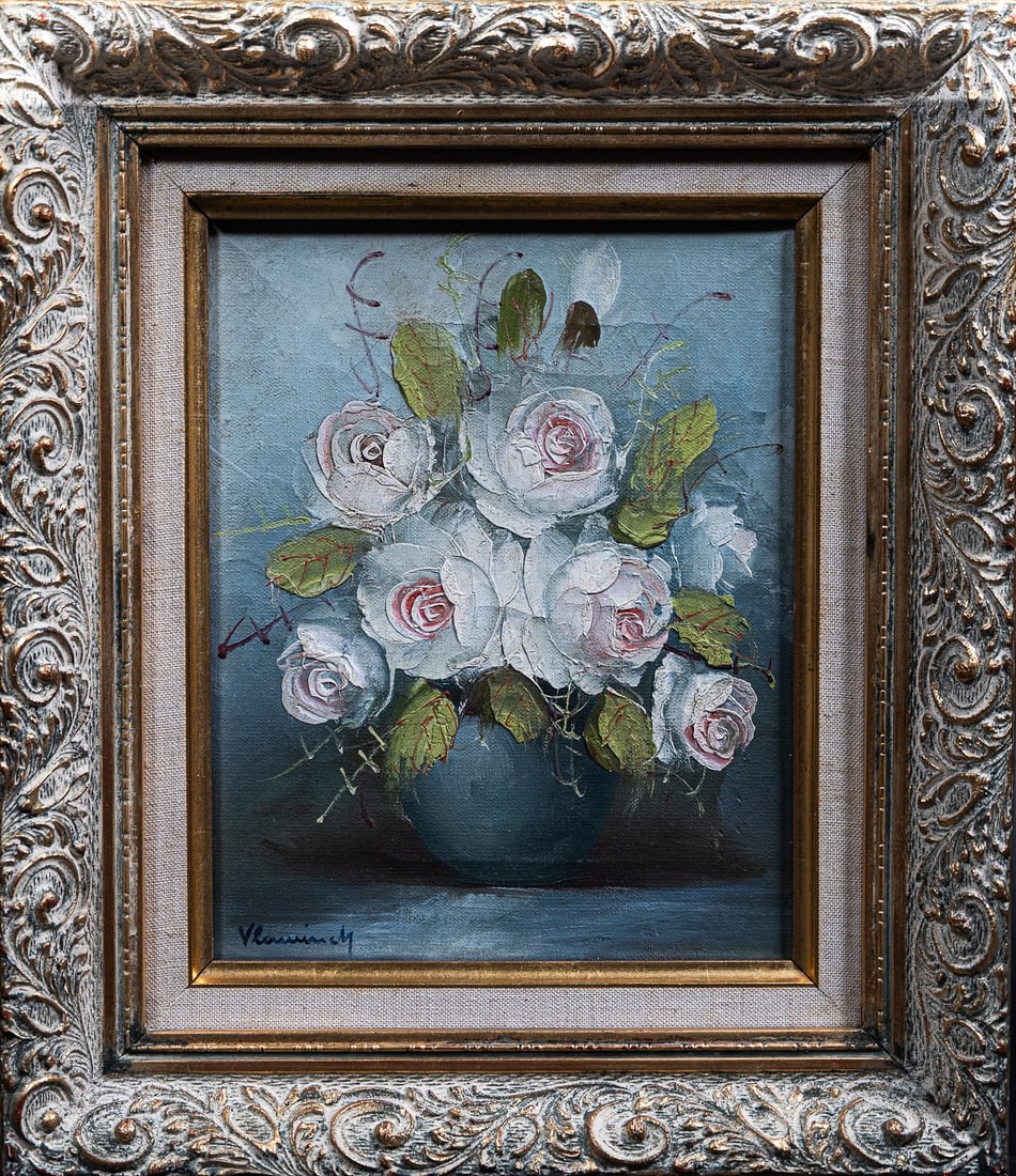 Maurice De Vlaminck (French, 1876-1958) Still Life Oil (1 of 4)