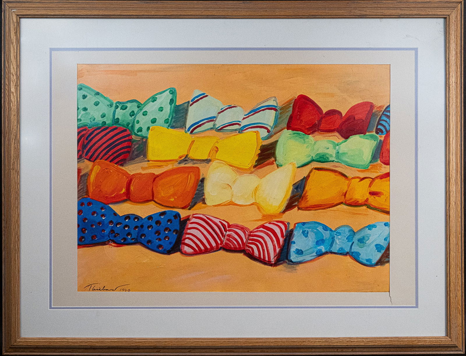 Wayne Thiebaud (America 1920-2021) Oil On Paper (1 of 4)