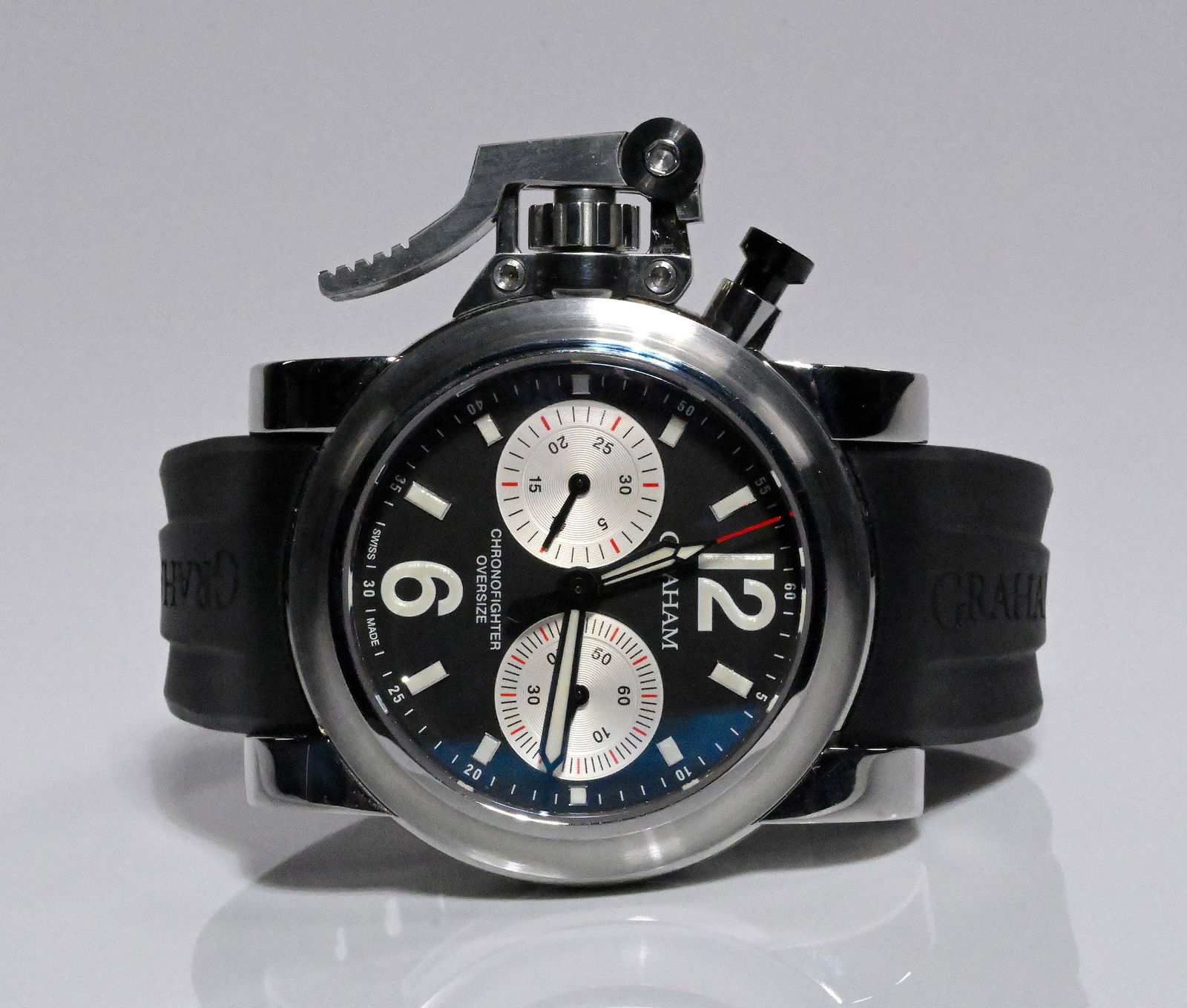 Graham Chronofighter Oversize Mens Automatic Watch (1 of 8)