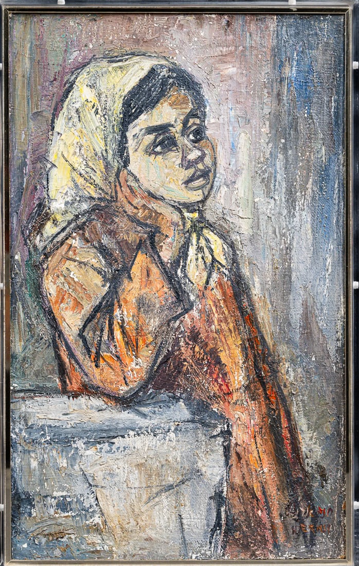 Ruth Schloss (Israel 1922-2013) Oil (1 of 5)