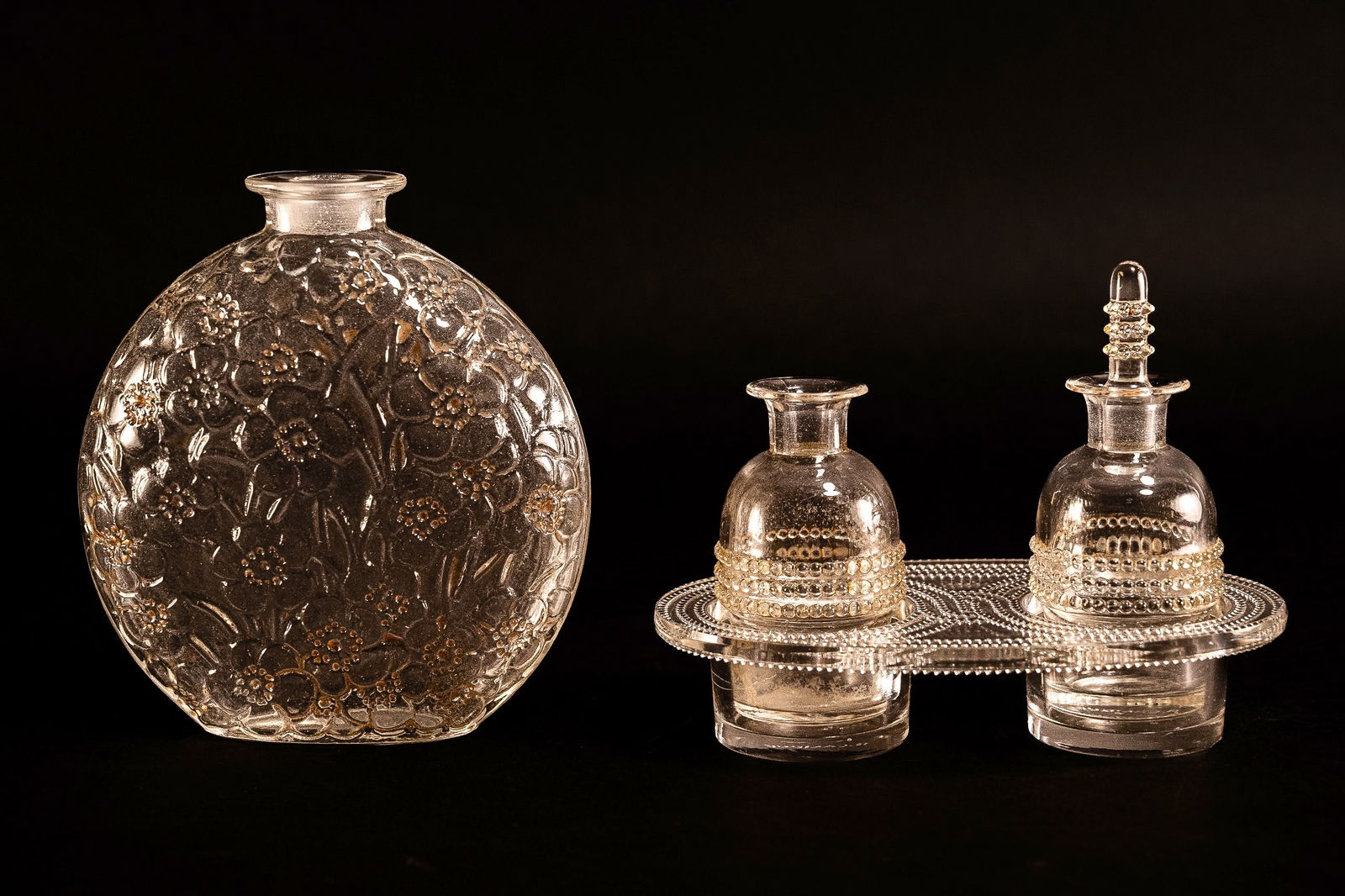 Rene Lalique ( France 1860-1945) Art Glass Assorted Collection (1 of 7)