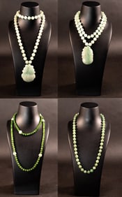 Chinese Jade Necklace Collection