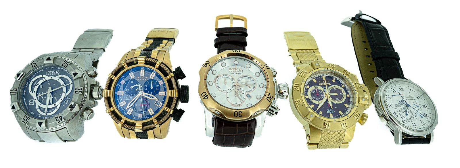 Invicta Men's Wristwatch Collection Diver's etc (1 of 8)