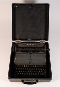 WWII German Untouched Waffen SS Olympia Typewriter