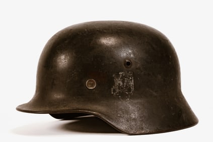 WWII German Luftwaffe M35 EF64 Helmet