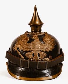 WWI Imperial German M95 Prussian Pickelhaube  Sergeants Helmet 29th Infantry 1914
