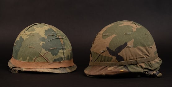 Amerian Army M1 Combat Helmets w/Liners Group Lot