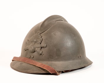 WWI French M15 Adrian Helmet