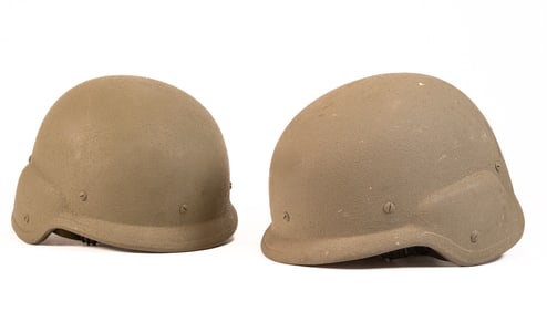 PASGT Ballistic Level IIIA Bulletproof Helmet Grup Lot