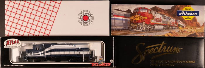 HO Scale Locomotive Atlas Athearn Bachmann Spectrum Stewart etc Group Lot