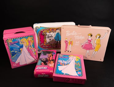 Barbie Dolls Doll Carry Cases  Accessories etc Collection Group Lot