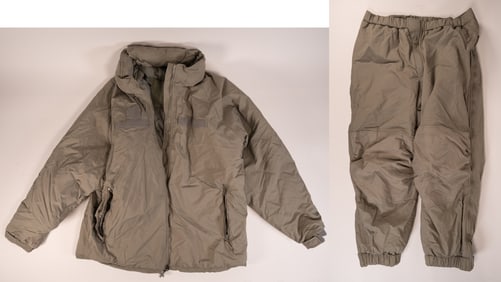 Miltary Issue ECWCS GEN III L7 Urban Gray ECW Parka & Pants/Trousers Extreme Cold Weather