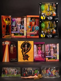 Lot of Toy Dolls Disney Barbie Raven Princess Fairies 12 Dolls