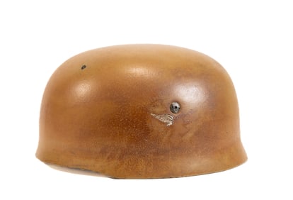 WWII German Paratrooper Fullschirmjager Tropical Helmet