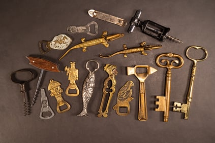Wine Cork Bottle Opener Nut Cracker Collection Group Lot