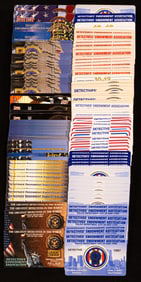 125 Vintage 1997-2007 NYPD Detective Endowment Association Courtesy Card World Trade Center PBA