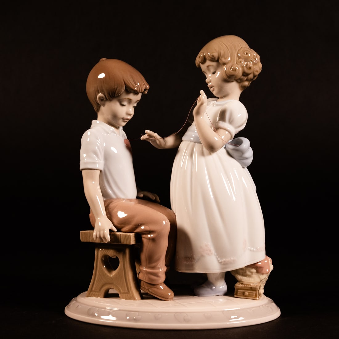 Lladro #6906 With All My Heart Sculpture Retired w/Box (1 of 7)