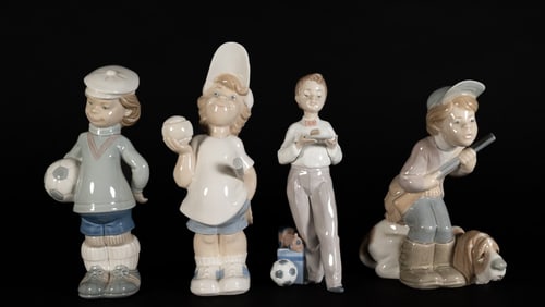 Lladro Ceramic Sculpture Collection Group Lot