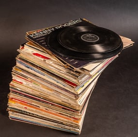 LP Record Collection 1950's-60's Rock Blues Instrumental Ethnical