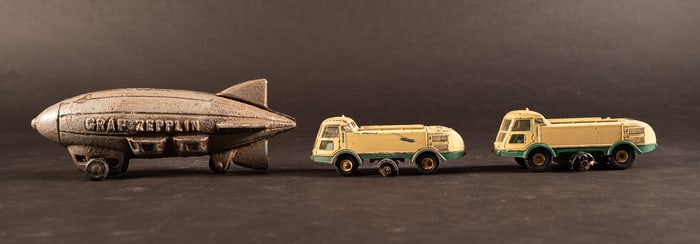 Cast Metal Toy Collection Graf Zepplin Dinky etc