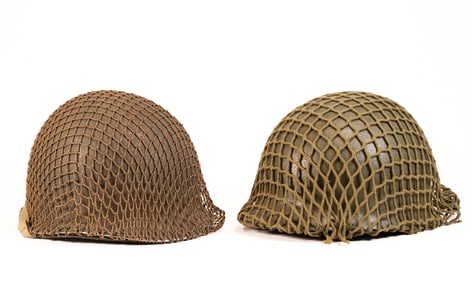 US WWII Helmet Collection Group Lot