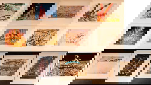 Vtg NASA Space Art Set No 3 "Eyewitness To Space' Lot of 13 Lithographs 16"' x 20" w/ Extra Apollo