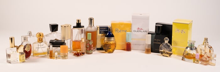 Perfume Cologne Bottle Collection Group Lot