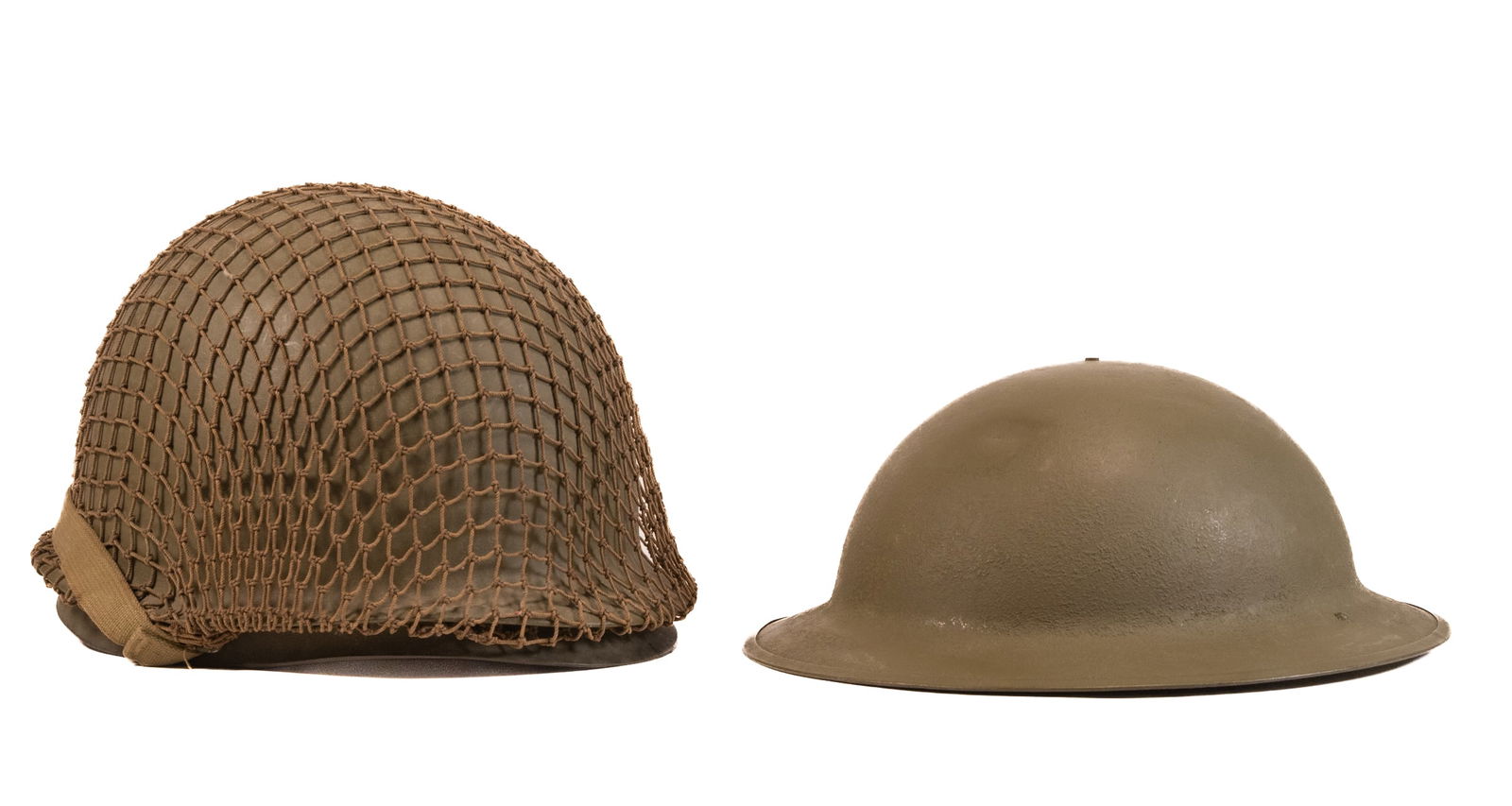 WWII Military Helmet Collection Group Lot US British (1 of 12)