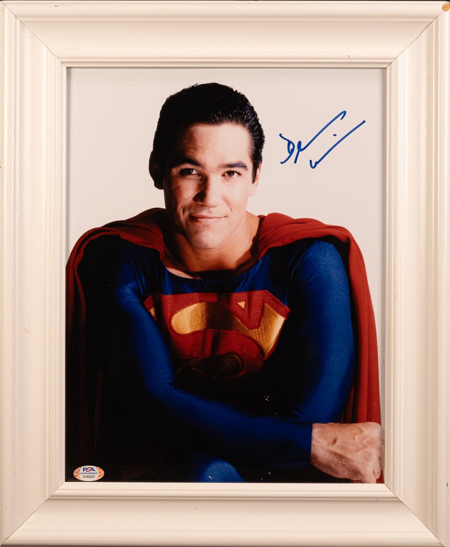 Lot of 3 Signed Celebrity Photos Records Superman (1 of 13)