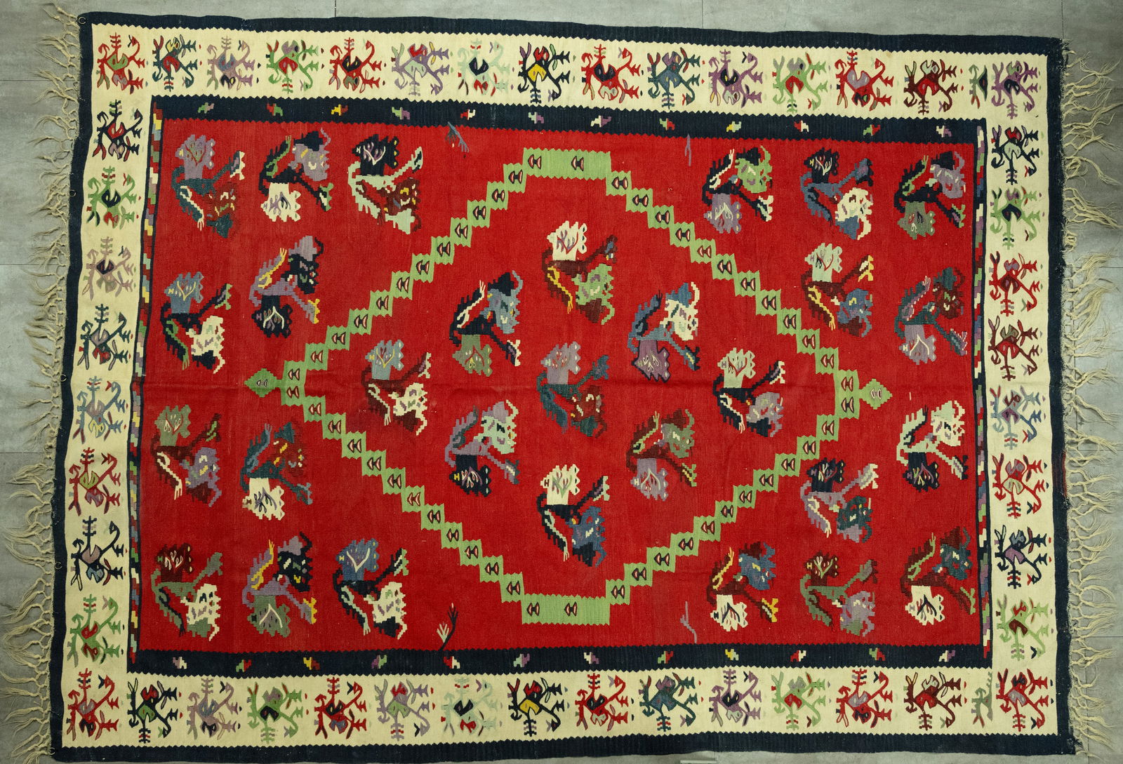 Large Kilim Rug 8'9" X 5'11" (1 of 4)