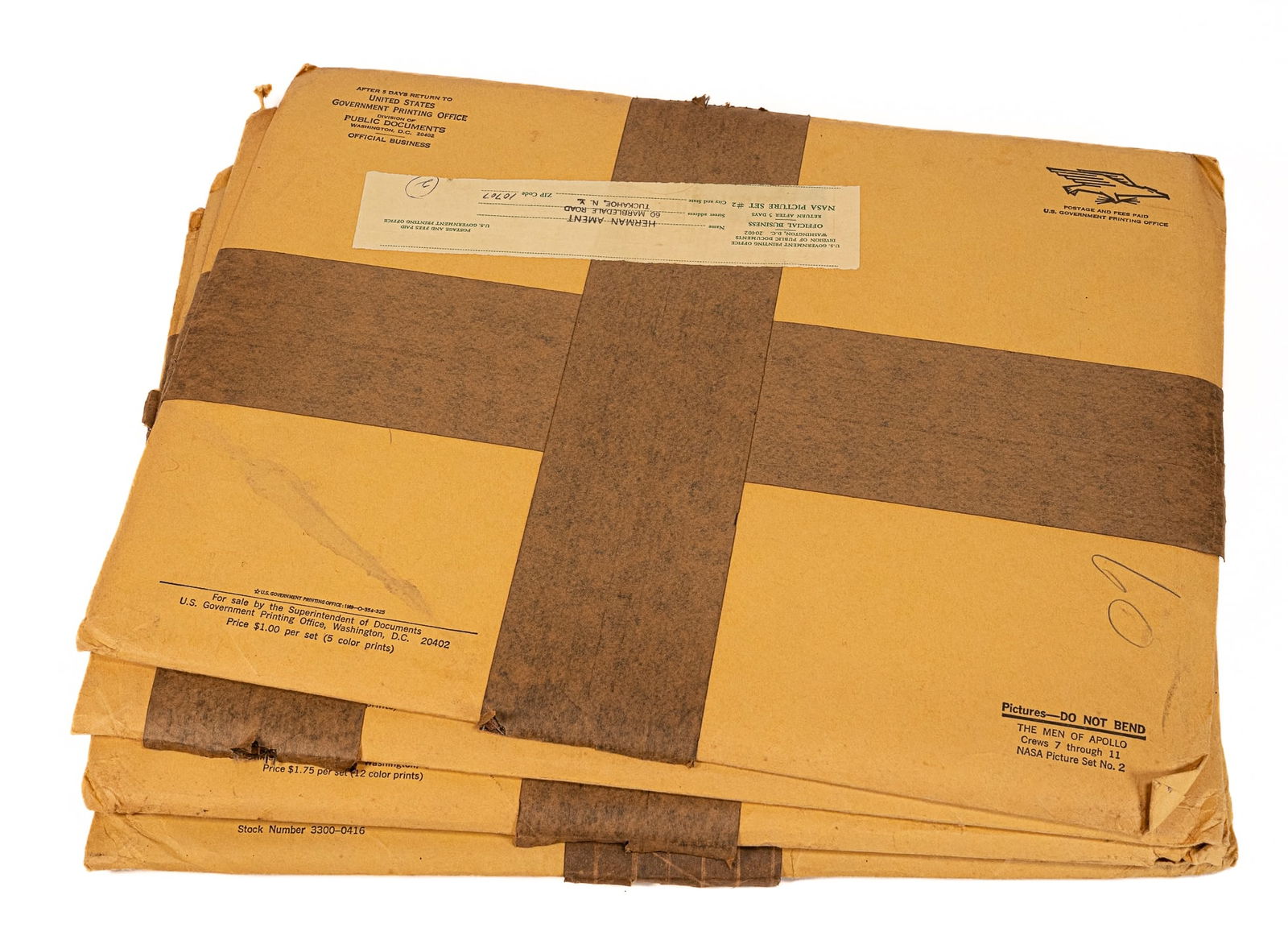 Official NASA Photos & Litho Sets Original Sealed Envelopes (1 of 12)