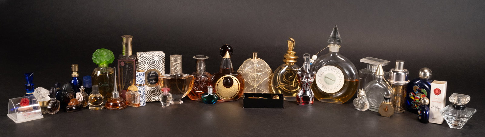Large Perfume Bottle Collectionn Cartier Lalique Guerlain etc (1 of 7)