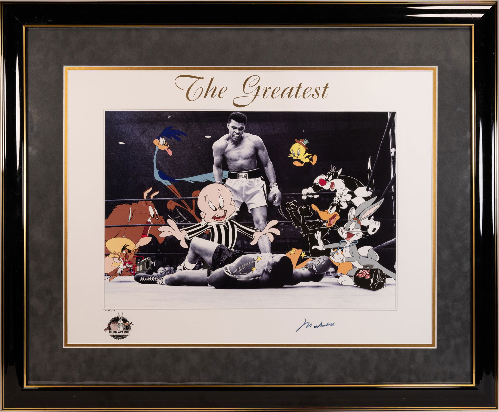 Muhammad Ali Signed w/ Certificate of Authenticity (1 of 6)