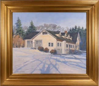 Robert Waltsak ( America NJ b.1944-) Oil On Canvas Signed