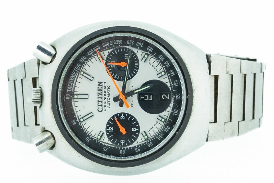 Vintage Citizen Bullhead 1970s Automatic Men's Wristwatch Ref Cal 8110A Running Condition (1 of 9)