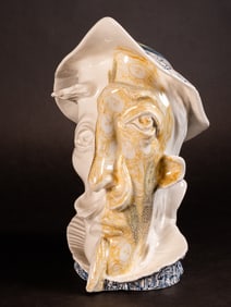 Gevorg Yeghiazarian ( Armenia b1963-) "Don Quixote" Porcelain Sculpture Signed