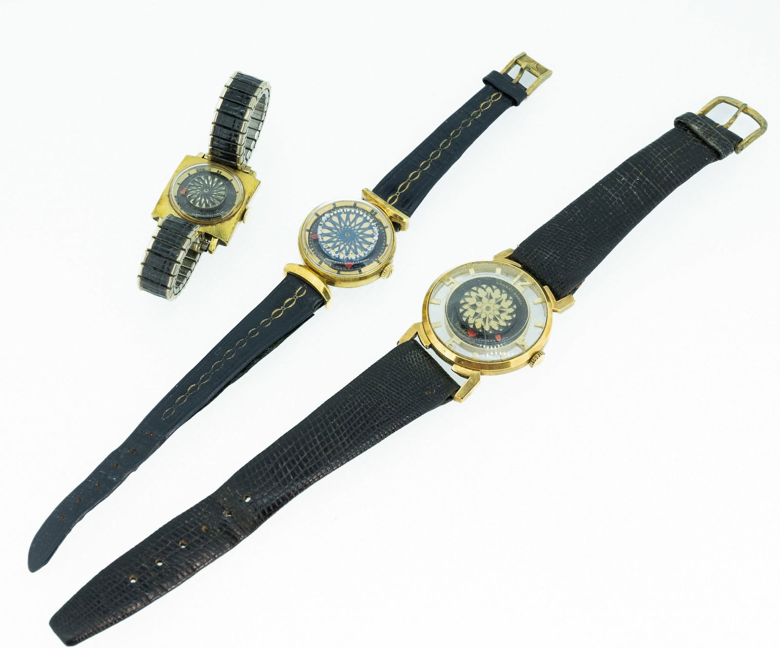 1960's Ernest Borel Cocktail Kaleidoscope Watch Collection Running Condition (1 of 15)